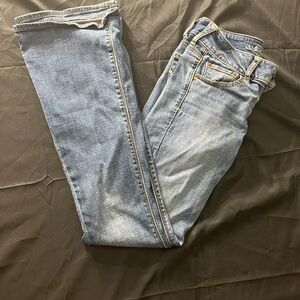 American Eagle Outfitters Artist Super Stretch Jeans - Medium Blue